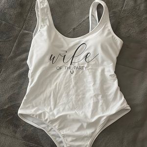 Wife of the Party Bathing Suit